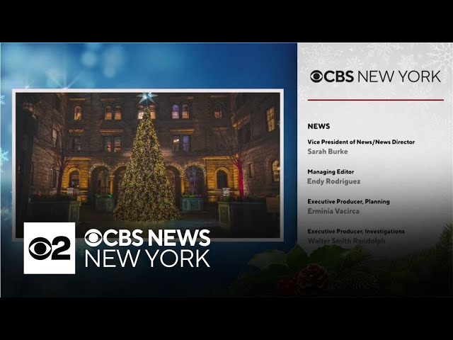 ⁣2024 CBS News New York credits