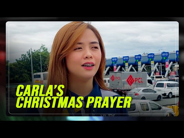 ⁣Carla’s Christmas prayer | ABS-CBN News