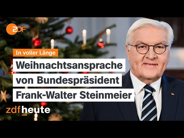 ⁣Weihnachtsansprache des Bundespräsidenten