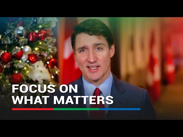 ⁣Trudeau says to ‘focus on what matters’, thanks essential workers in Christmas message