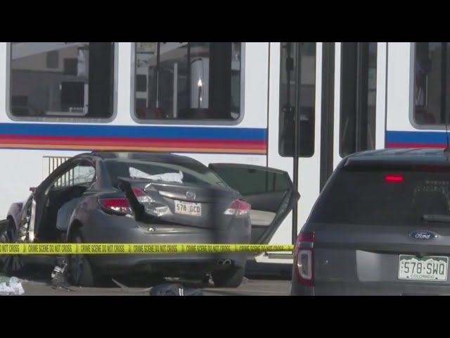 ⁣Aurora shooting suspect crashes into RTD train, police say; 4 hospitalized