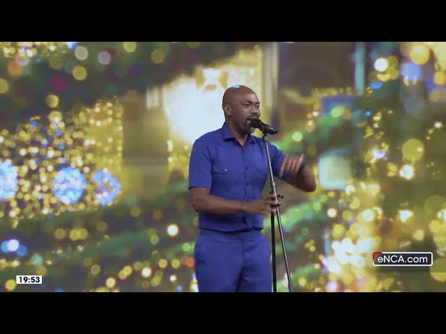 ⁣Pastor Sandile Cele performs 'Uyanginakekela'