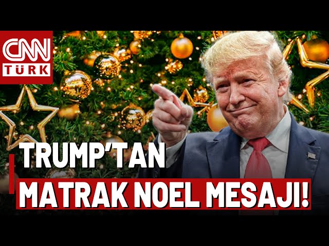 ⁣Trump Öyle Bir Noel Mesajı Paylaştı Ki... "Panama Kanalı'nı İşleten Çinli Askerlere Mutlu 