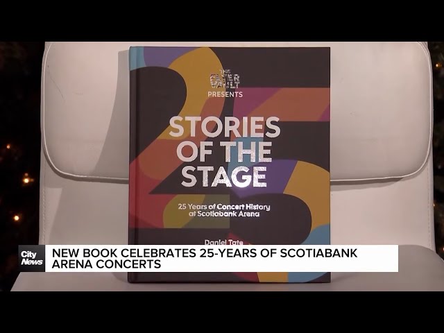 ⁣New book celebrates 25-years of Scotiabank Arena concerts