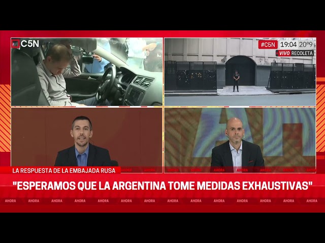 ⁣COMUNICADO de la EMBAJADA RUSA: "ESPERAMOS que la ARGENTINA tome MEDIDAS EXHAUSTIVAS"