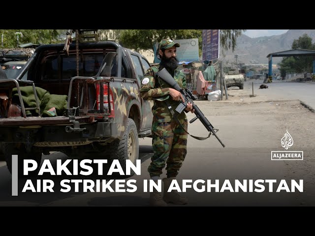 ⁣Pakistan air strikes in Afghanistan spark Taliban warning of retaliation