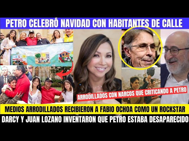 ⁣PETRO LE CANTA LA TABLA A MEDIOS EN NAVIDAD,INVENTARON QUE ESTABA PERDIDO.FABIO OCHOA  EN COLOMBIA