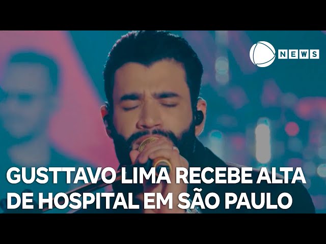 ⁣Gusttavo Lima recebe alta de hospital em São Paulo