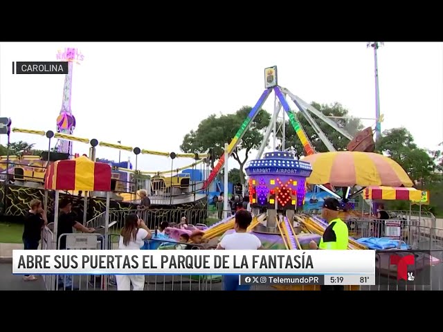 ⁣La magia cobra vida: abre el parque de la fantasía en Carolina