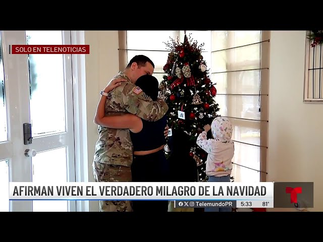 ⁣Milagro navideño: pareja abre su hogar a tres niños