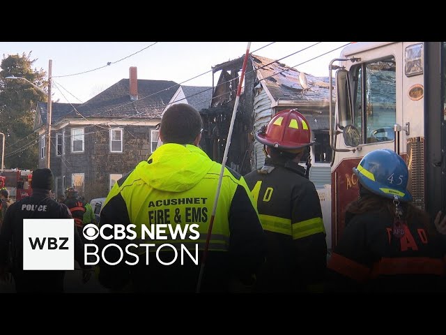 ⁣"Very sweet" couple in their 80s killed in Christmas morning house fire in Acushnet