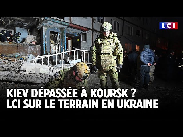 ⁣Kiev dépassée à Koursk ?｜LCI sur le terrain en Ukraine