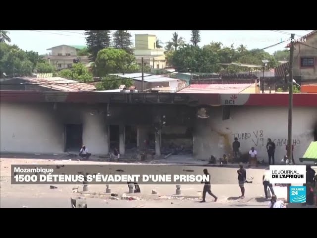 ⁣Au Mozambique, plus de 1500 détenus s'évadent d'une prison de haute sécurité de Maputo • F