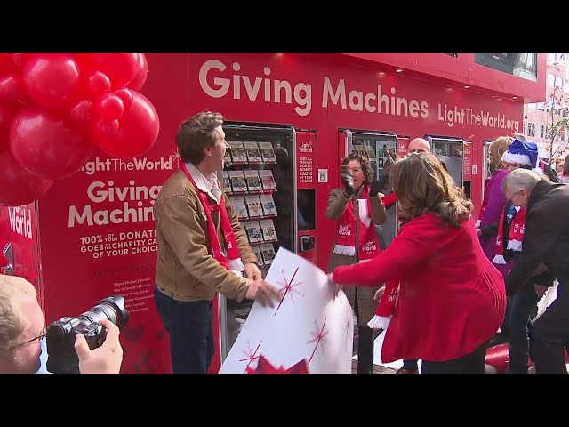 ⁣Giving machines make donations to Colorado charities easier