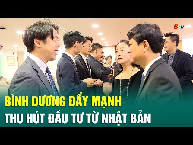 ⁣Bình Dương đẩy mạnh thu hút đầu tư từ Nhật Bản