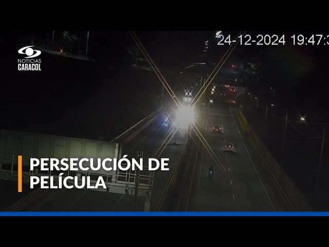 ⁣Persecución en Ibagué terminó en incautación de marihuana: el conductor del vehículo se voló