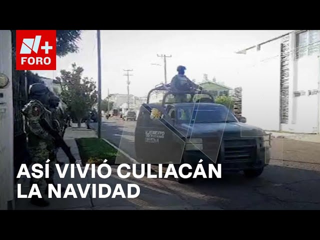 ⁣Navidad: Desarticulan célula generadora de violencia en Culiacán - Las Noticias