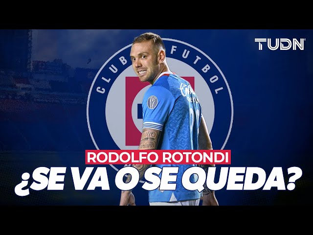 ⁣¡Lo tiene DECIDIDO!  Esto es lo que quiere Rotondi para su futuro con CRUZ AZUL | TUDN