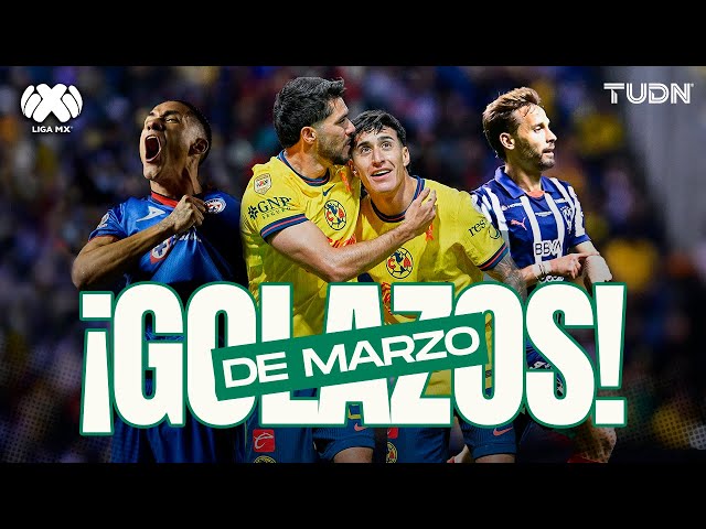 ⁣¡MAGISTRALES!  Los MEGA GOLAZOS de Marzo en la Liga Mx - CL2024 | TUDN