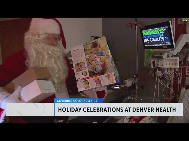 ⁣Denver Health raising holiday spirits for hospital patients