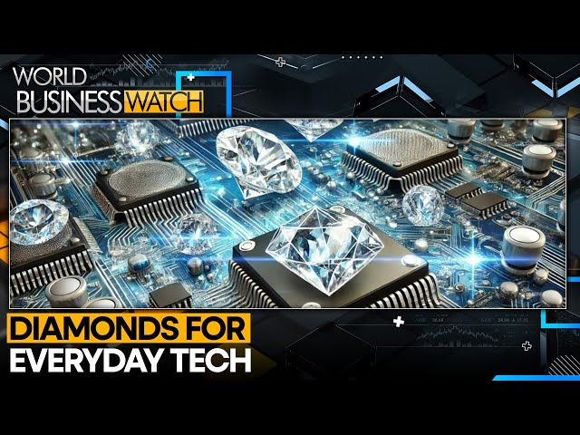 ⁣Diamond Cooling Tech Could Boost Processors, EVs, & Lasers | World Business Watch | WION News