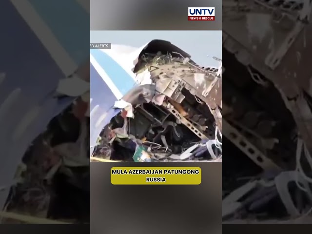 ⁣Eroplano ng Azerbaijan Airlines, bumagsak, nag-crash sa Kazakhstan, 38 patay