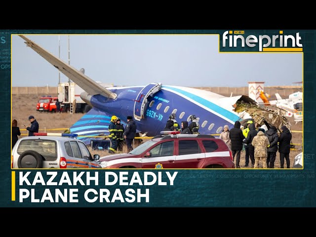 ⁣Azerbaijan Airlines Plane Crash: 42 People Feared Dead in Kazakhstan | WION Fineprint