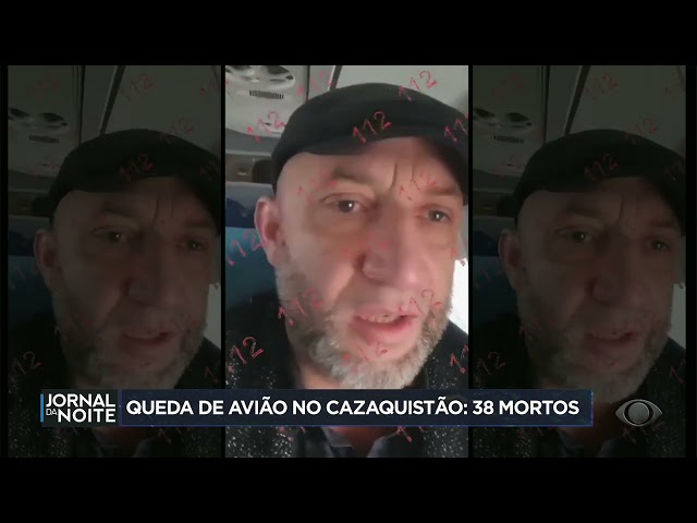 ⁣Aves ou tiros podem ter causado queda de avião no Cazaquistão