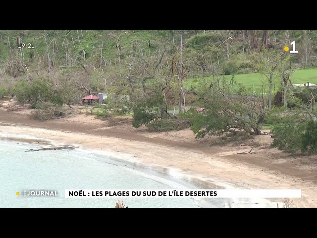 ⁣Noel : les plages du Sud de l'ile désertes