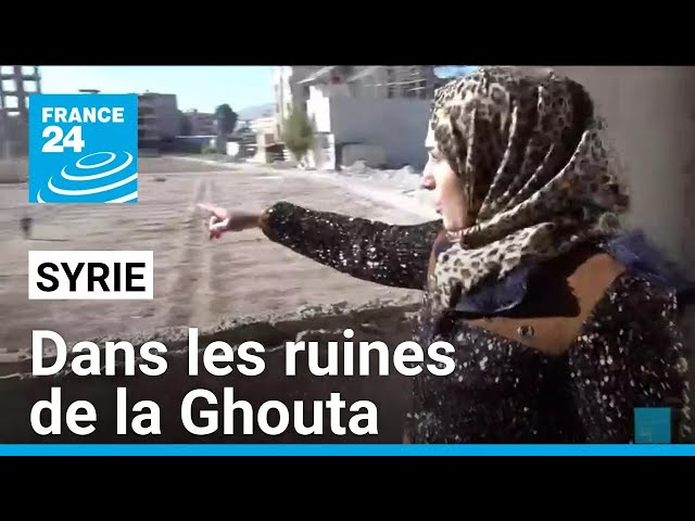 ⁣Syrie : reportage dans les ruines de la Ghouta, un quartier assiégé et affamé pendant 5 ans