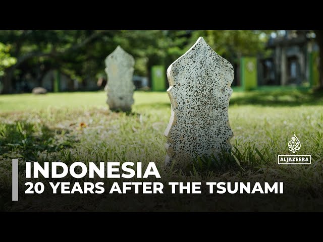 ⁣Indonesia commemorates 20 years of the Indian Ocean tsunami