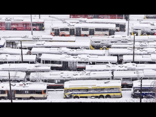 ⁣Les Balkans sous la neige