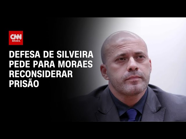 ⁣Defesa de Silveira pede para Moraes reconsiderar prisão | CNN NOVO DIA