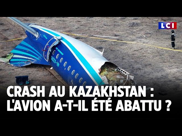 ⁣Crash au Kazakhstan : l’avion "abattu par erreur" par la Russie ?｜LCI