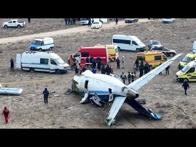 ⁣Crash de l'Embraer 190 azerbaïdjanais : ouverture d'une enquête criminelle