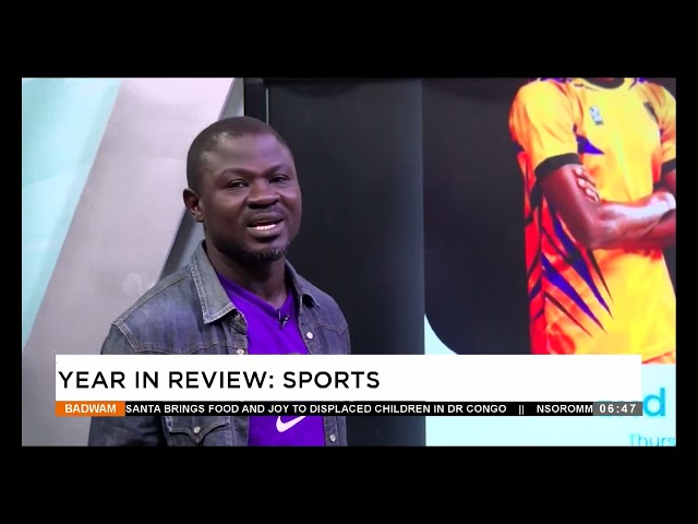 ⁣Badwam Sports News on Adom TV  (26-12-24)