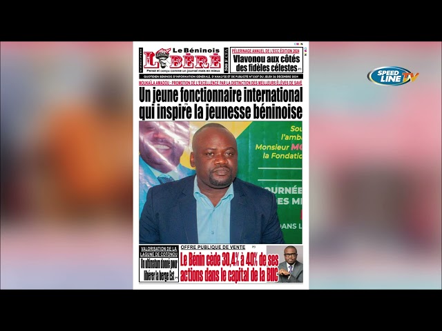 ⁣LA REVUE DES TITRES - 26 12 2024 - Romaric Dossa