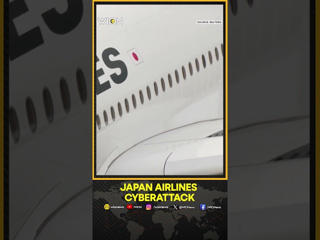 ⁣Japan News: Japan Airlines Hit By Cyberattack; Flights May Be Impacted | WION Shorts