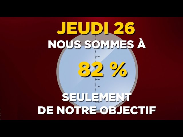 ⁣IL NE RESTE QUE 5 JOURS POUR METTRE TVL À L'ABRI