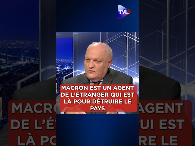 ⁣« #Macron est un agent de l'étranger qui est là pour détruire le pays »