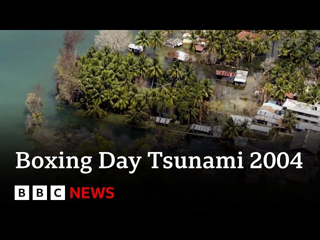 ⁣Boxing Day 2004 tsunami in Indian Ocean remembered 20 years on | BBC News