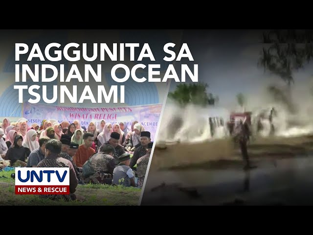 ⁣20 taon na paggunita sa mga biktima ng Indian Ocean tsunami