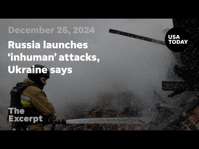 ⁣Russia launches 'inhuman' attacks, Ukraine says | The Excerpt