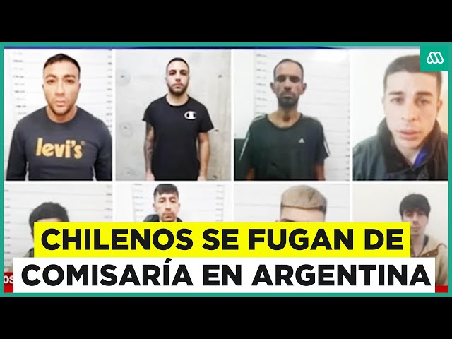 ⁣Seis chilenos se fugan de cárcel en Argentina: 17 reos escaparon en total