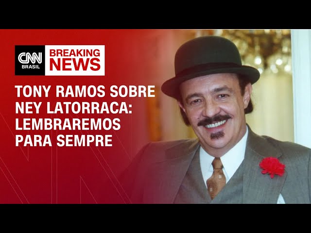 ⁣Tony Ramos sobre Ney Latorraca: Lembraremos para sempre | LIVE CNN