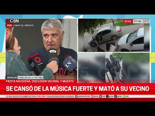 ⁣FIESTA NAVIDEÑA, DISCUSIÓN y MUERTE: HABLA OSVALDO, FAMILIAR de la VÍCTIMA