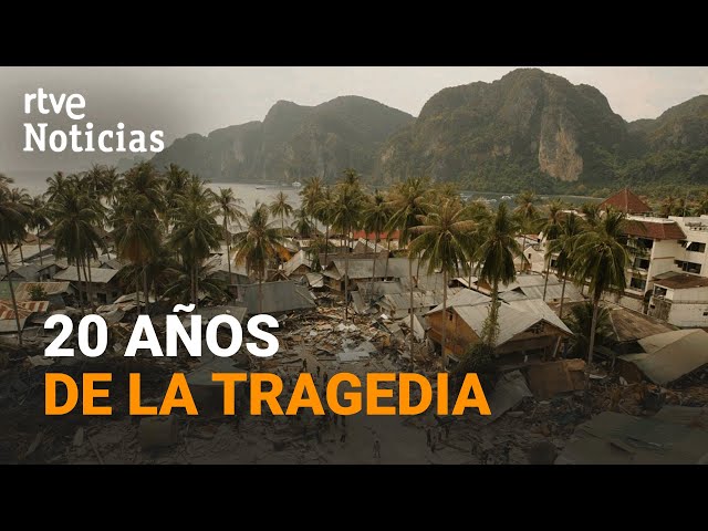 ⁣20 AÑOS del TSUNAMI del ÍNDICO, uno de los PEORES de la HISTORIA de la HUMANIDAD | RTVE Noticias