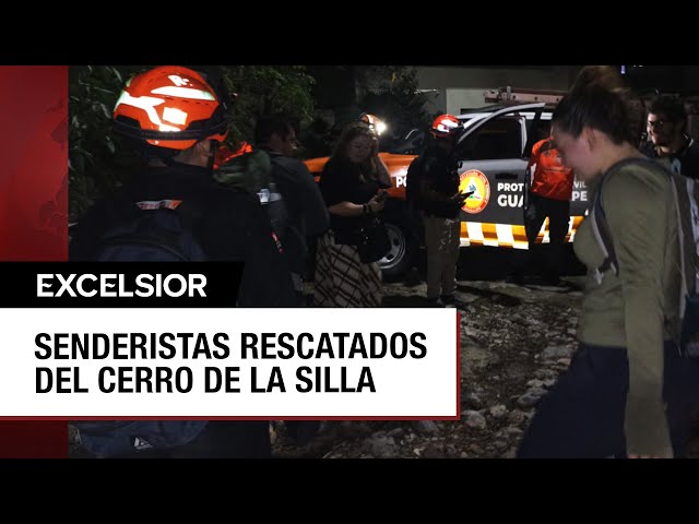 ⁣Dos senderistas quedan varados en el Cerro de la Silla de Nuevo León