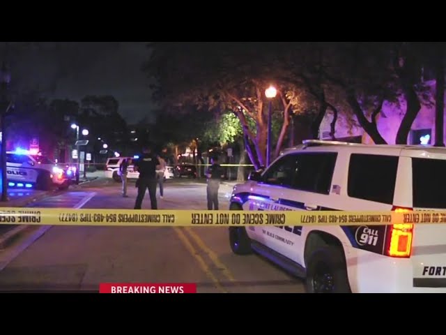 ⁣Teen shot outside bars area in Fort Lauderdale, witnessed say