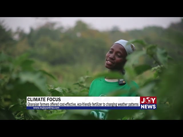 ⁣Ghanaian farmers offered cost-effective, eco-friendly fertilizer to changing weather patterns.